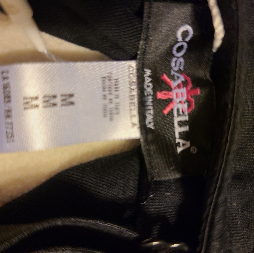 Cosabella  sleepwear scrappy bralette color black